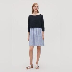 COS Layered Sweater Dress Size Small